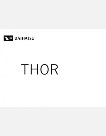 daihatsu thor 2022 2023 2024 owners manual in english